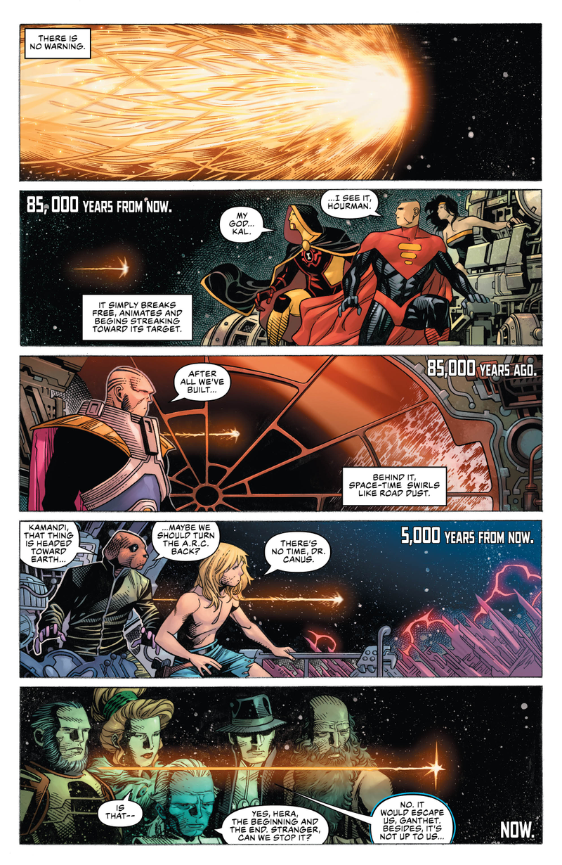 Illustration for article titled This Justice League #1 exclusive launches a thrilling new era for the team